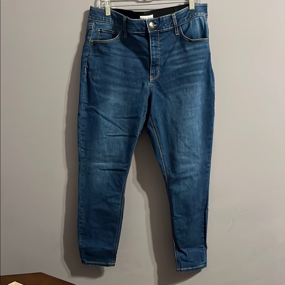 Ava & Viv Extremely Stretchy Denim Jeans with Elastic Waist